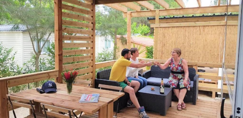 Camping La Pinede Enchantee Argelès-sur-Mer Eksteriør billede